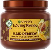 Garnier Loving Blends - Masker - Avocado Olie & Shea Boter - Droog of Pluizig Haar - 340 ml