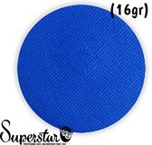 Aqua Schmink Superstar Fluor Blauw - Blue 204 - Schmink - 16 gram