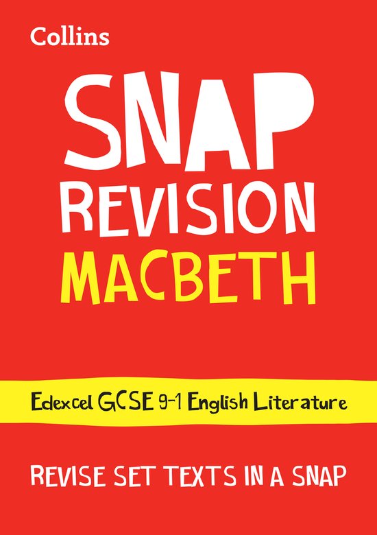 Macbeth Edexcel GCSE 91 English Literature Text Guide For mo ... - cover