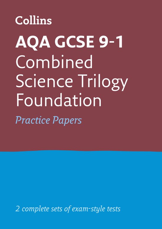 AQA GCSE 91 Combined Science Foundation Practice Papers For  ... - cover