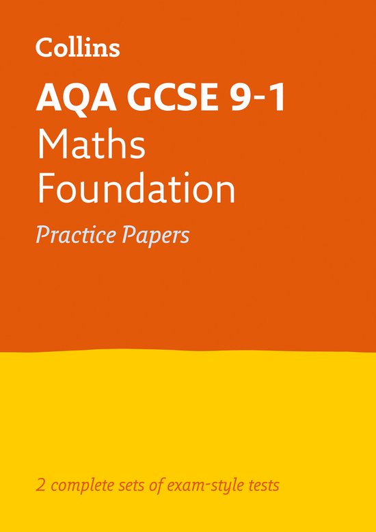 AQA GCSE 91 Maths Foundation Practice Papers For mocks and 2 ... - cover