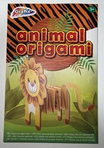 Vouw je eigen Dier-Leeuw-Animal-Origami-Grafix-Kinderen-Papier-Kunst-Papiervouwen-Speciale set-Eigen dier