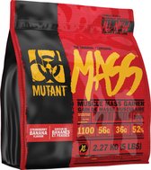Mutant Mass Muscle Mass Gainer - Weight Gainer / Mass Gainer - Aardbei/Banaan - 2200 gram (8 Shakes)