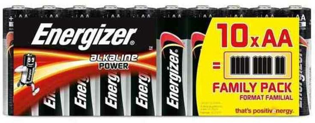 Energizer Power LR06 AA batterij (penlite) Alkaline 1.5 V 10 stuk(s)