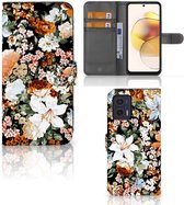 Coque adaptée pour Motorola Moto G73 Dark Flowers