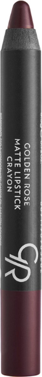 Golden Rose - Crayon Matte Lipstick 03 - Paars