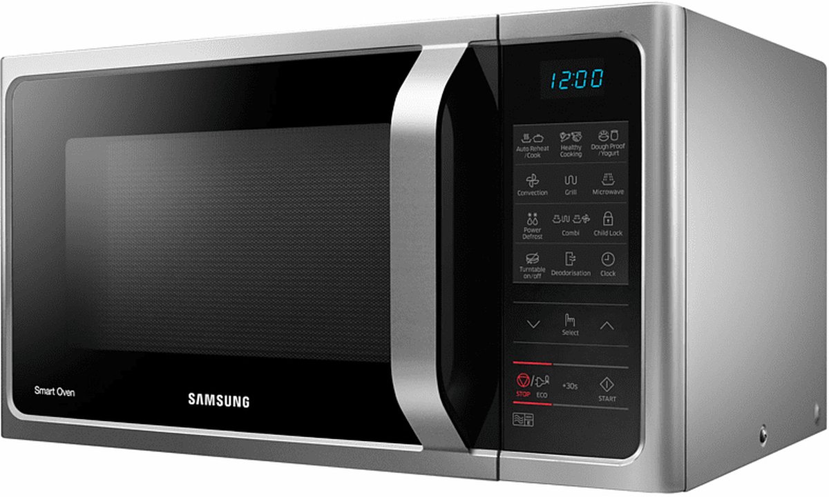 Samsung MC28H5013AS Zwart, Roestvrijstaal Combinatiemagnetron Aanrecht 28 l 1400 W — afbeelding 3