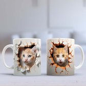 Mok Baby Cats - Cats - huisdier - kat - katten - dier -Gift - Cadeau - Cute - CatLovers - CatLife - CatLove - CatsoftheDay - CuteCats - KittyLove
