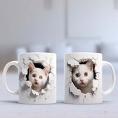 Mok Oops Cats - Cats - huisdier - kat - katten - dier -Gift - Cadeau - Cute - CatLovers - CatLife - CatLove - CatsoftheDay - CuteCats - KittyLove