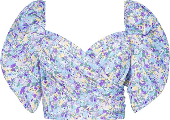 Haut Femme Floral | Bleu