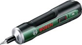 Tournevis sans fil Bosch PushDrive - Incl. câble de chargement micro USB, batterie intégrée Li-Ion 3,6 V (1,5 Ah) et jeu de 10 embouts