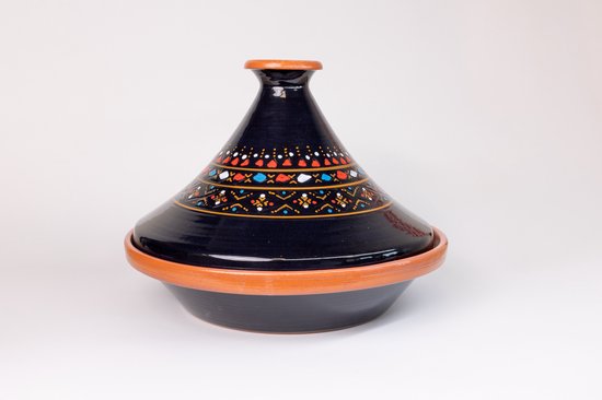Souk Tajine - Unieke Handgemaakte Marokkaanse Kook Tajine XL (Geglazuurd) - Merzouga