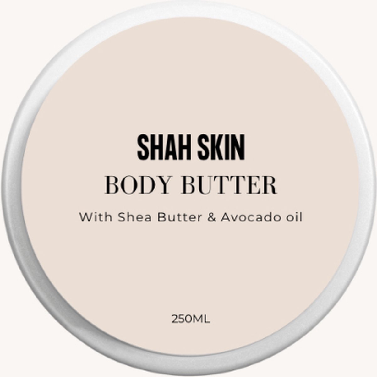 Shah Skin - Body Butter - Voor droge huid - 100% natuurlijk
