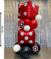 My Theme Party - 1set Dobbelsteen ballon kit - Casino decoratie - Poker ballon