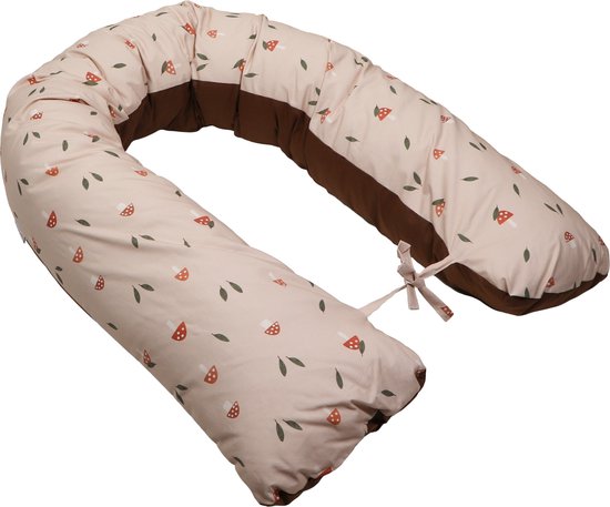 MamaLoes Paddenstoeltjes Voedingskussen met Lussen ML020413