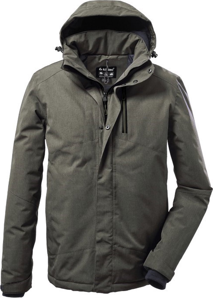 Killtec heren winterjas functionele winterjas heren – 37589 Groen