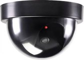 Dummy Camera - Beveiliging buiten en binnen - Beveiligingscamera - Waterdicht - Met LED indicator - Zonder baterijen - Nep camera - 35W - Rond - Zwart