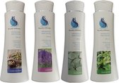 Royalty Wellness aroma set 4 geurtjes - 4 x 250 ml - Voor in Jacuzzi, hottub, bubbelbad of opblaasbare spa