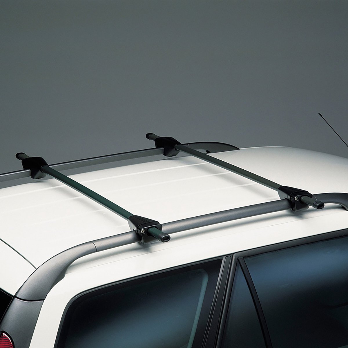 Twinny Load Dakdragerset Logico – Stalen dakdragers – Voor auto’s met open reling - Afsluitbaar – TÜV-GS goedgekeurd - Maximaal draagvermogen 75 kg – foto 4