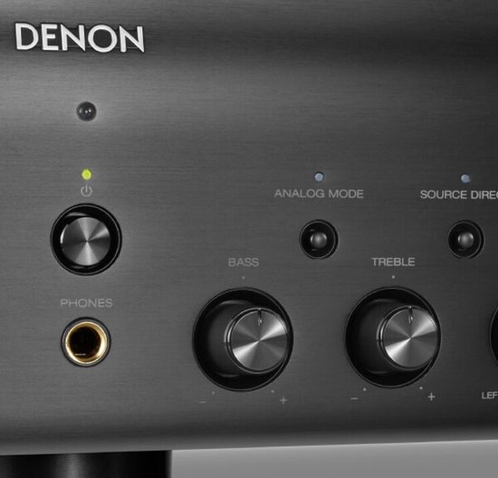 Denon - PMA-600NE - Geintegreerde Versterker met 2x 70W, MM-Phono en Bluetooth-Ondersteuning - Zilver - Denon