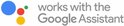 Logo "Works with the Google Assistant".