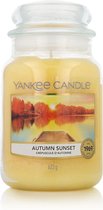 Yankee Candle Grande Bougie Parfumée - Coucher de Soleil d'Automne