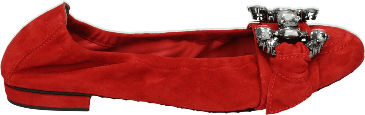 Kennel & Schmenger - 21 10120.513 - Ballerinaschoenen - Kleur: Rood - Maat: 42