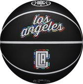 Wilson NBA Team City Collector Los Angeles Clippers Ball WZ4016413ID, Unisex, Zwart, basketbal, maat: 7