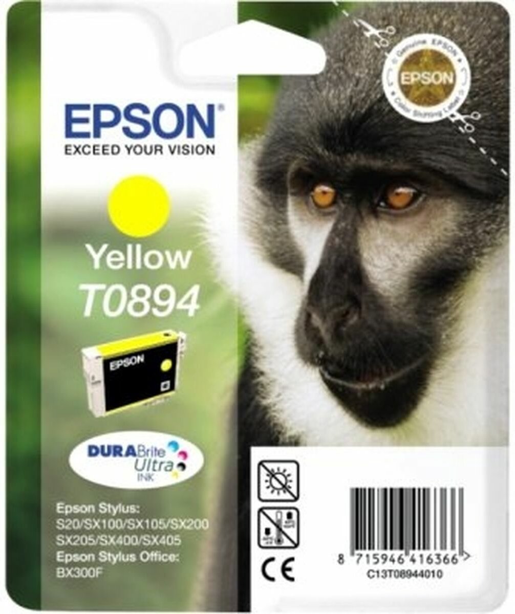 Epson T08944011 inktcartridge - Geel