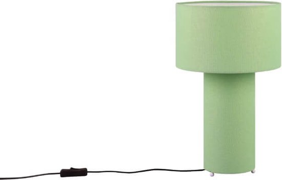 Trio Lampe de table Bale Vert Menthe sans 2xE27, max.40W Ø24cm, H:40,5cm