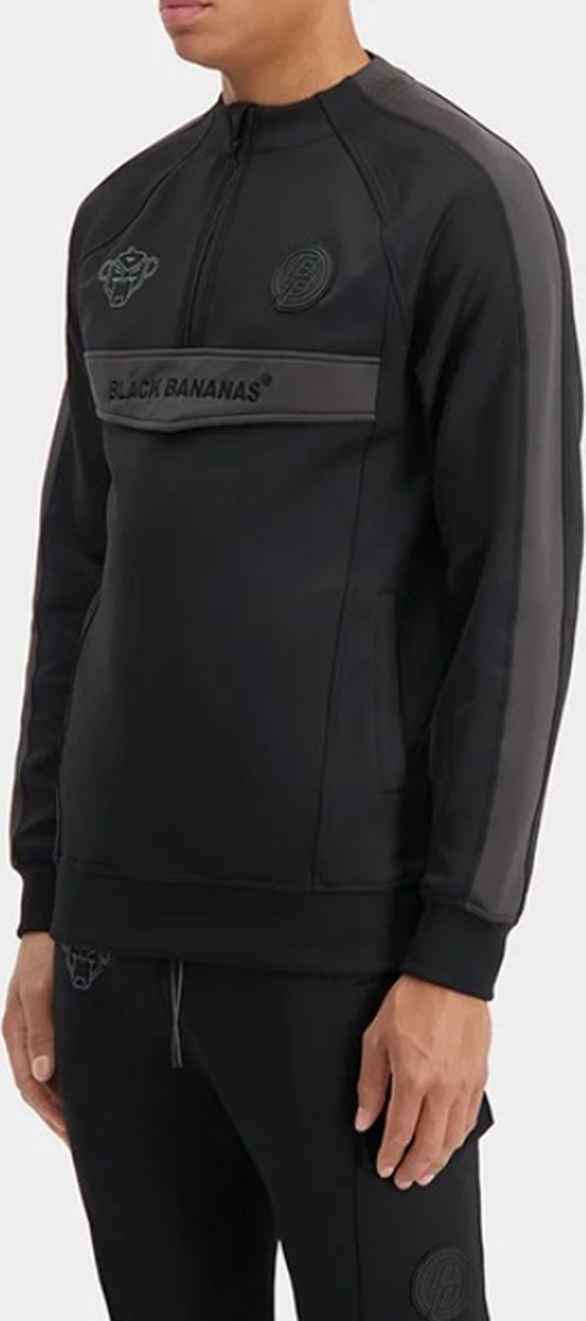 Black Bananas BF Tracksuit Heren Maat M Zwart Grijs Polyester bol
