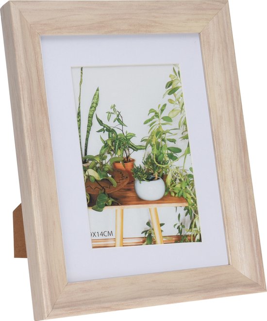 2x stuks kunststof fotolijst met hout look geschikt voor een foto van 15 x  20 cm | bol.
