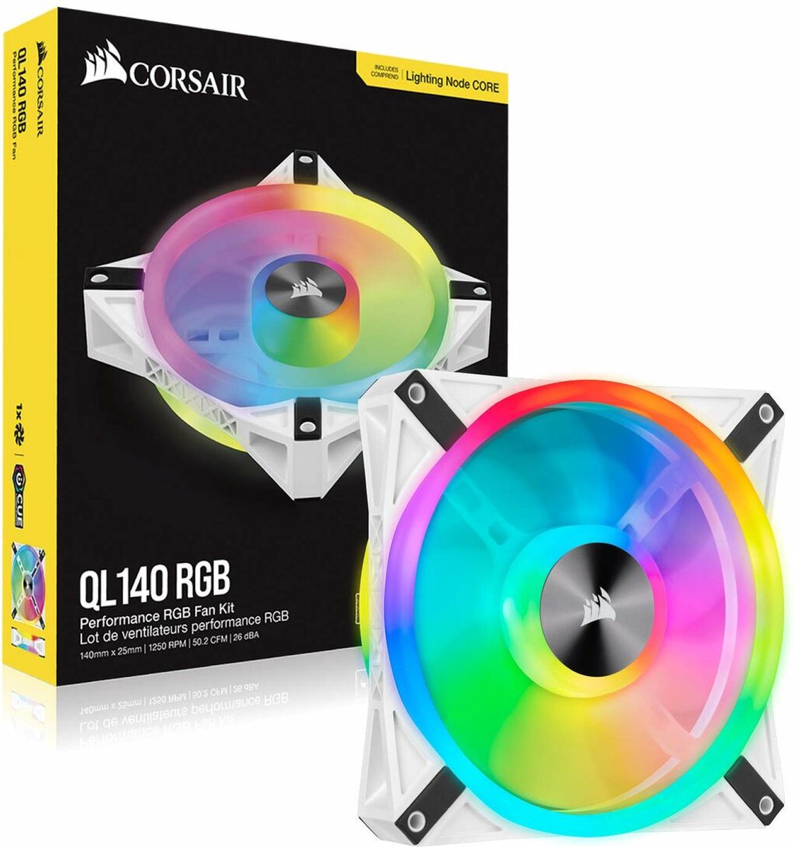 Box Ventilator Corsair iCUE QL140