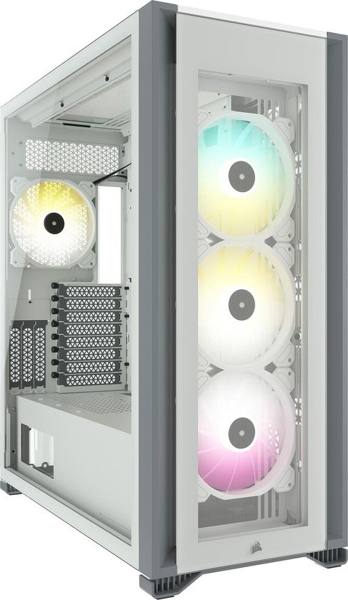 Corsair ATX Semi-tower iCUE 7000X RGB (White)