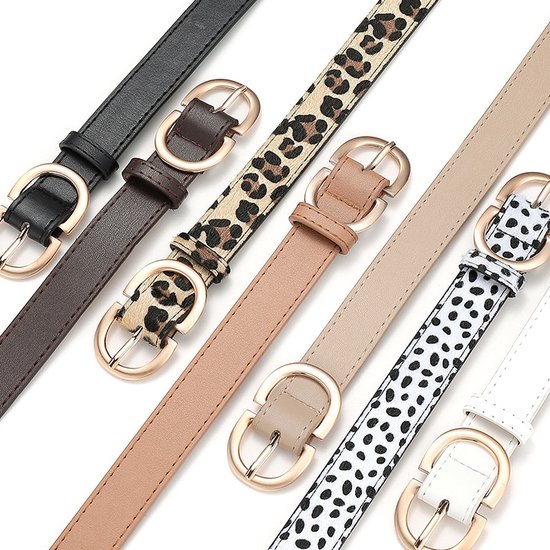 Simple Riem - Beige | Riemmaat 90 cm | 102 x 3 cm | Kunstleer / Staal | Fashion Favorite