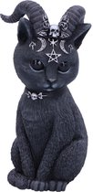 Nemesis Now - Pawzuph - Duistere Zwarte Kat met Hoorns - Beeld