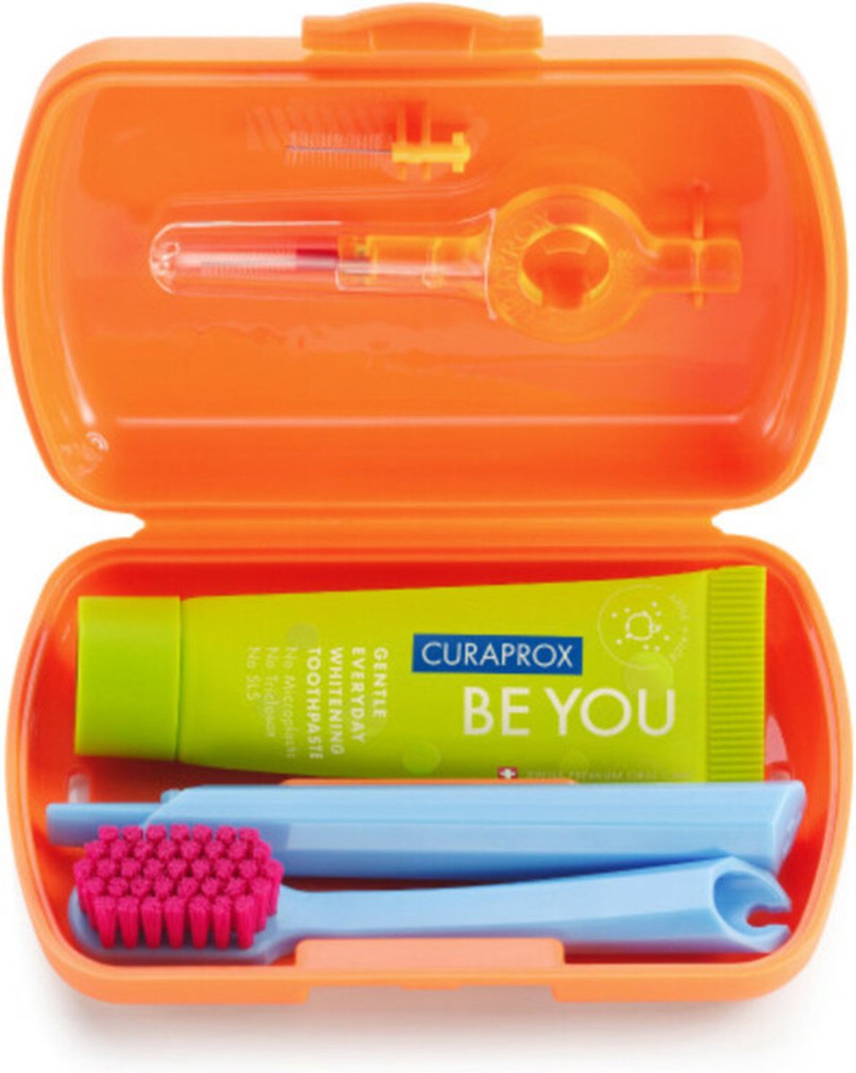 Curaprox Reisset Oranje 1 set