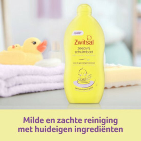 6x Zwitsal Zeepvrij Schuimbad 700 ml van Zwitsal — afbeelding 3