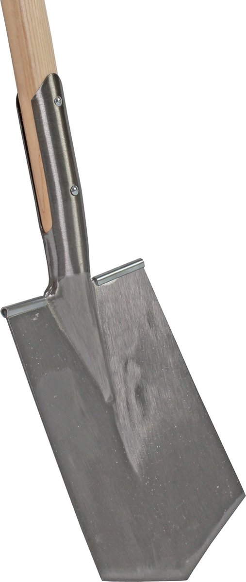 Talen Tools - Spade - Met opstapje - Blank gepolijst - Essenhouten steel - 90 cm van Talen Tools — afbeelding 2
