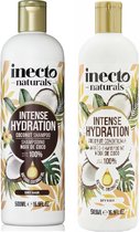 Inecto Naturals Intense Hydration Coconut Shampoo (500ml) & Conditioner(500ml)