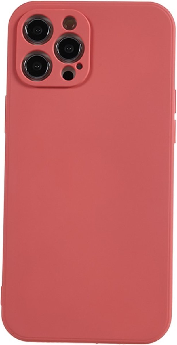 Coverup Colour TPU Back Cover - Geschikt voor iPhone 12 Pro Max Hoesje - Indian Red