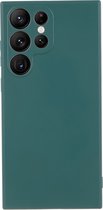 Coverup Colour TPU Back Cover - Geschikt voor Samsung Galaxy S23 Ultra Hoesje - Everglade Green