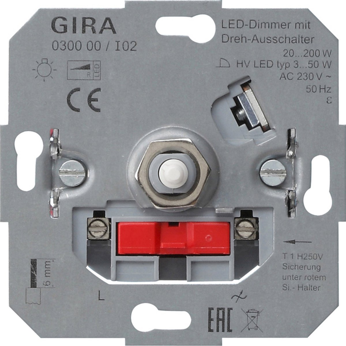 Gira Basic Unit Dimmer - 030000 - E2E5T