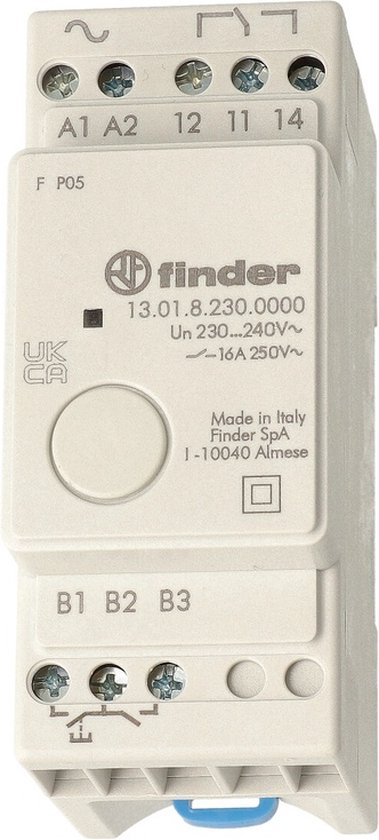 Stroomstootschakelaar Inbouw Finder 26.01.8.230.0000 1x NO 230 V/AC 10 A 2500 VA 1 stuk(s Stroomstootschakelaar Inbouw Finder 26.01.8.230.0000 1x NO 230 V/AC 10 A 2500 VA 1 stuk(s