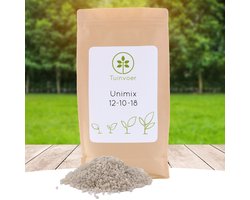 Unimix 12-10-18 - 12kg - 400m² - De bekende alleskunner voor hele tuin in een handige hersluitbare verpakking - Kunstmest - Gazonmest - Tuinmest - Moestuin