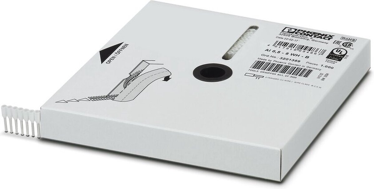 Phoenix Contact Adereindhuls - 3201369 [1000 Stuks] - E34TB
