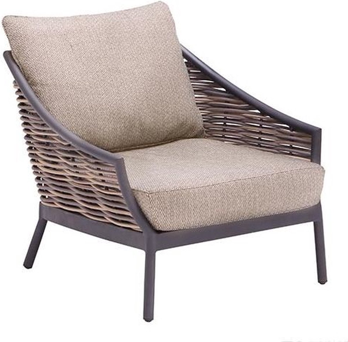 Apple Bee Milou Lounge Garden Chair - Willow