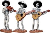 Ensemble de bande de mariachi squelette