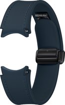 Origineel Samsung Galaxy Watch 6/5/4 Bandje D-Buckle Leer (S/M) Indigo