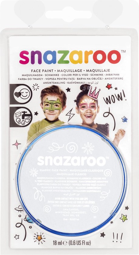 Snazaroo Schmink Parelmoer 18ml Sparkle White
